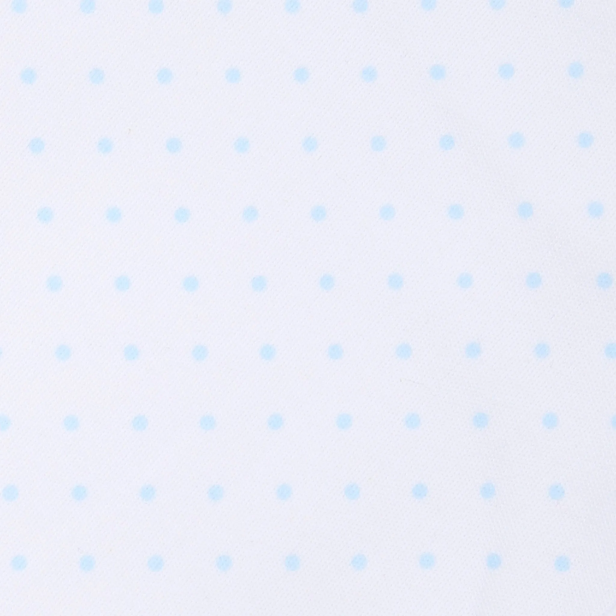 Mini Dots Front Snap Long Sleeve Bodysuit - Blue