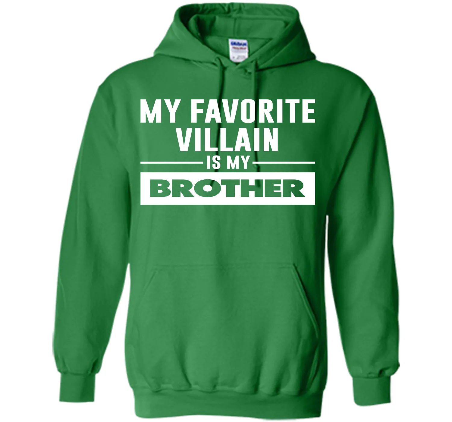 My Favorite Villain is My Brother Funny Graphic T-shirt T-Shirt