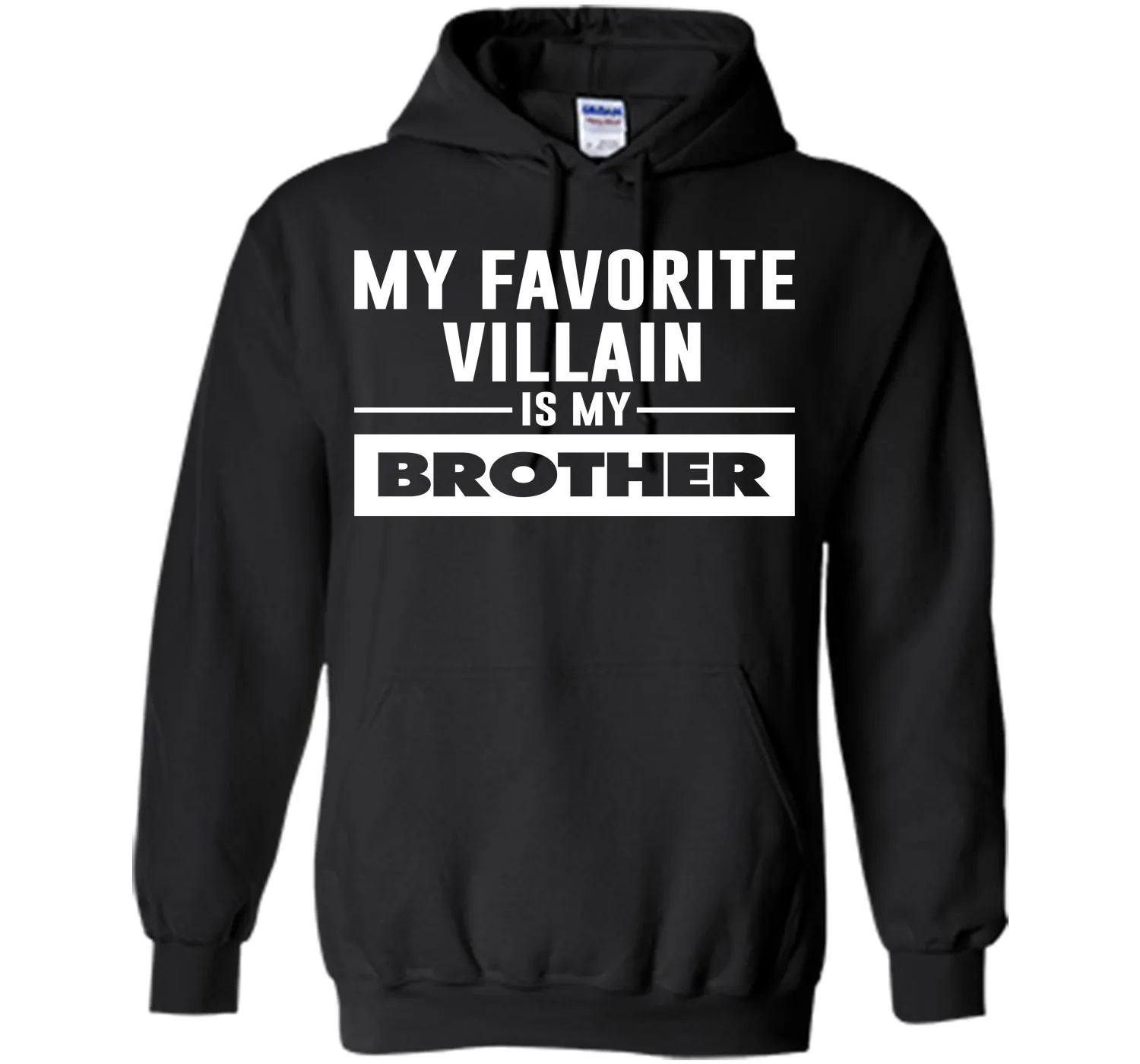 My Favorite Villain is My Brother Funny Graphic T-shirt T-Shirt