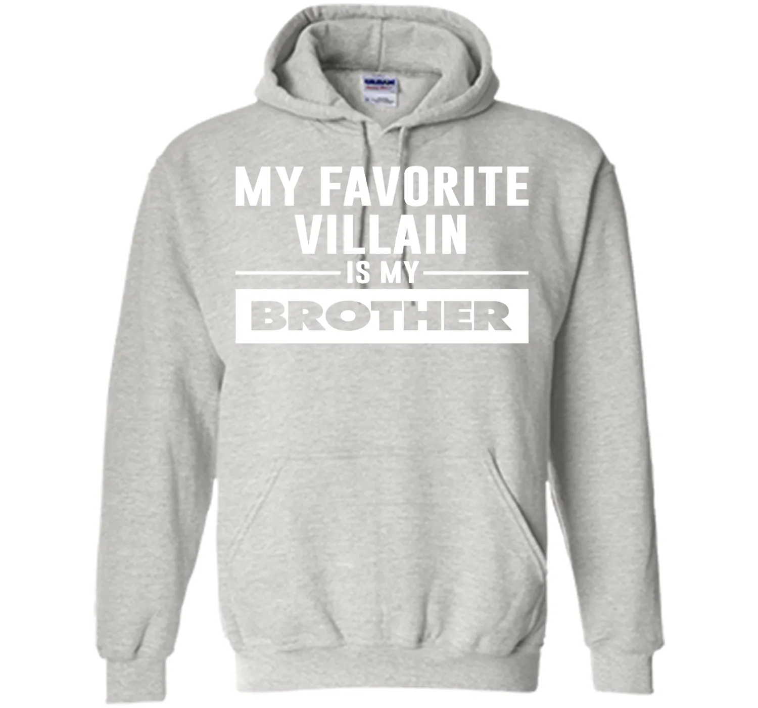 My Favorite Villain is My Brother Funny Graphic T-shirt T-Shirt