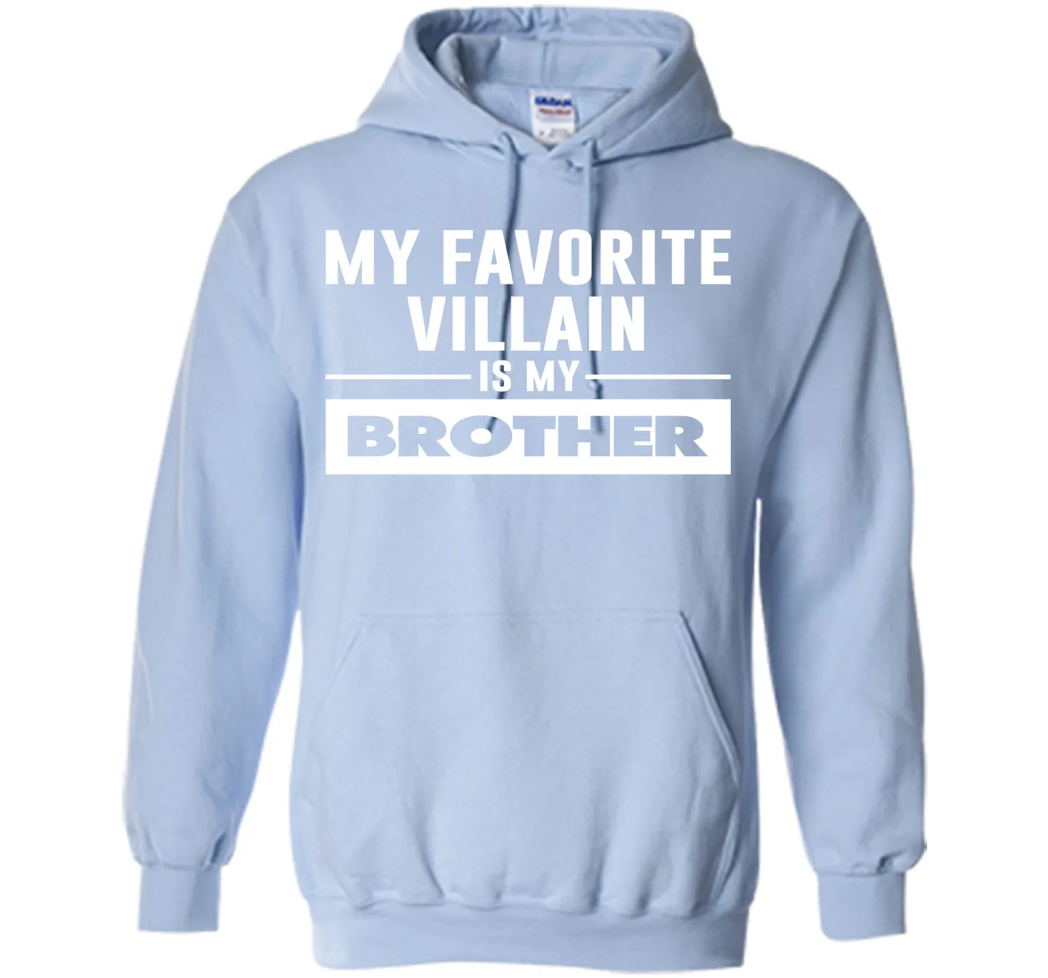 My Favorite Villain is My Brother Funny Graphic T-shirt T-Shirt