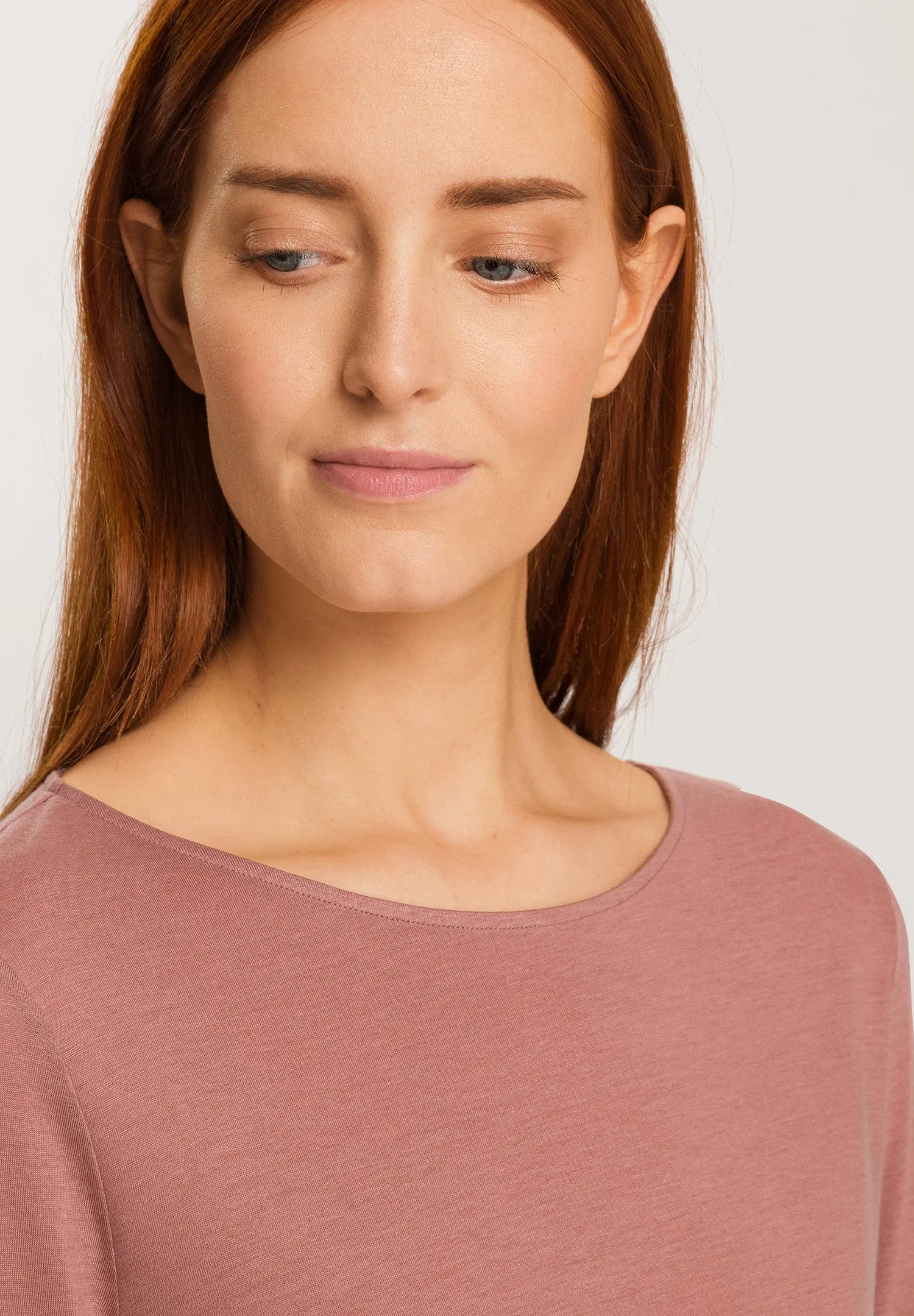 Natural Wear Relaxed Round Neck Top | Burlwood 78847-2348