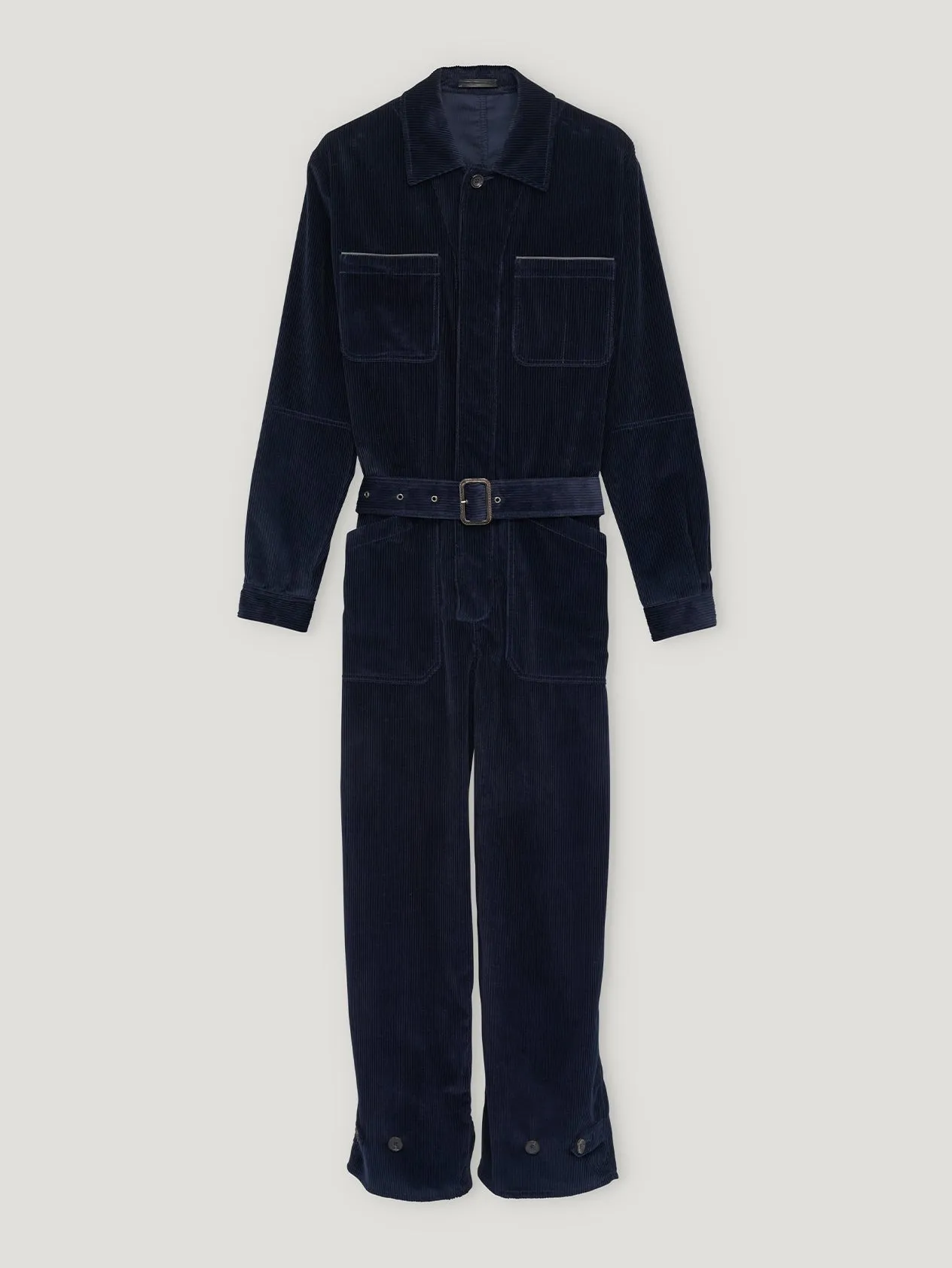 Navy Corduroy Overall