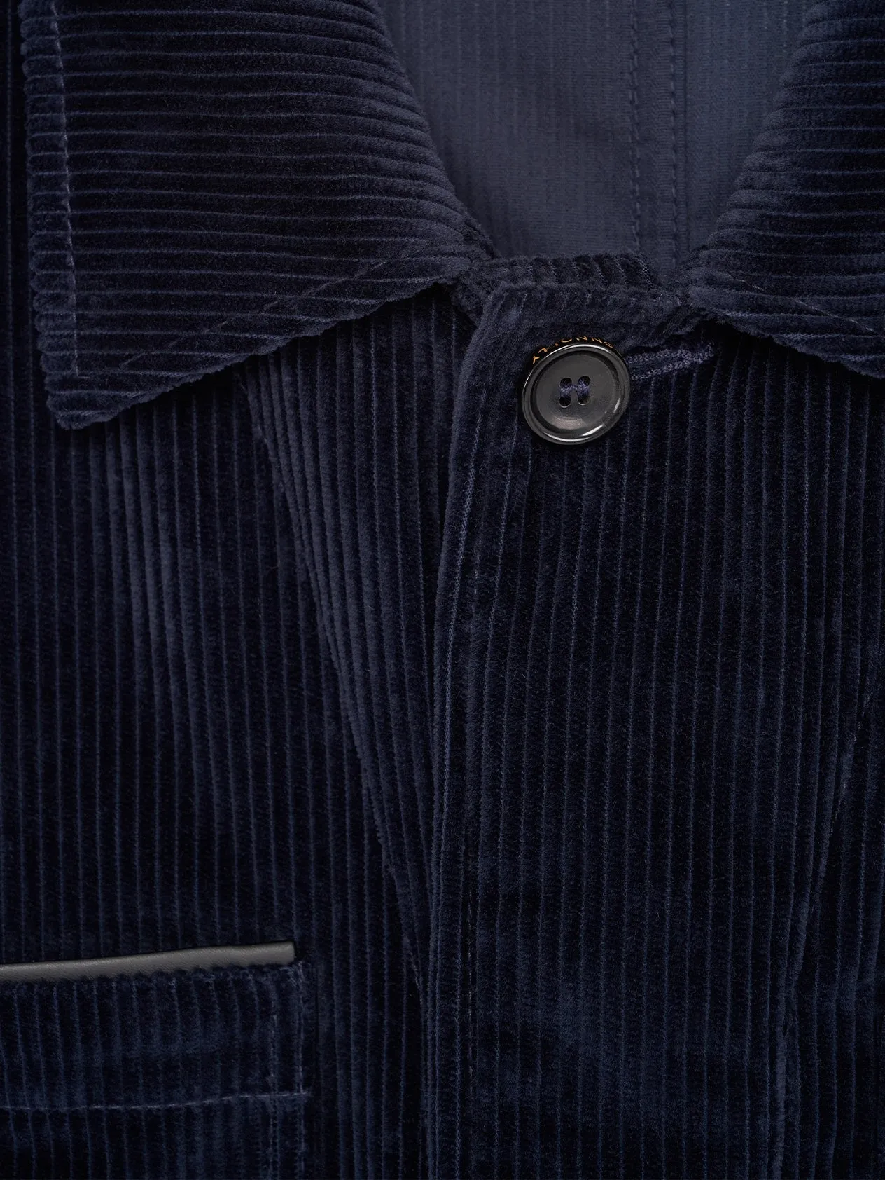 Navy Corduroy Overall