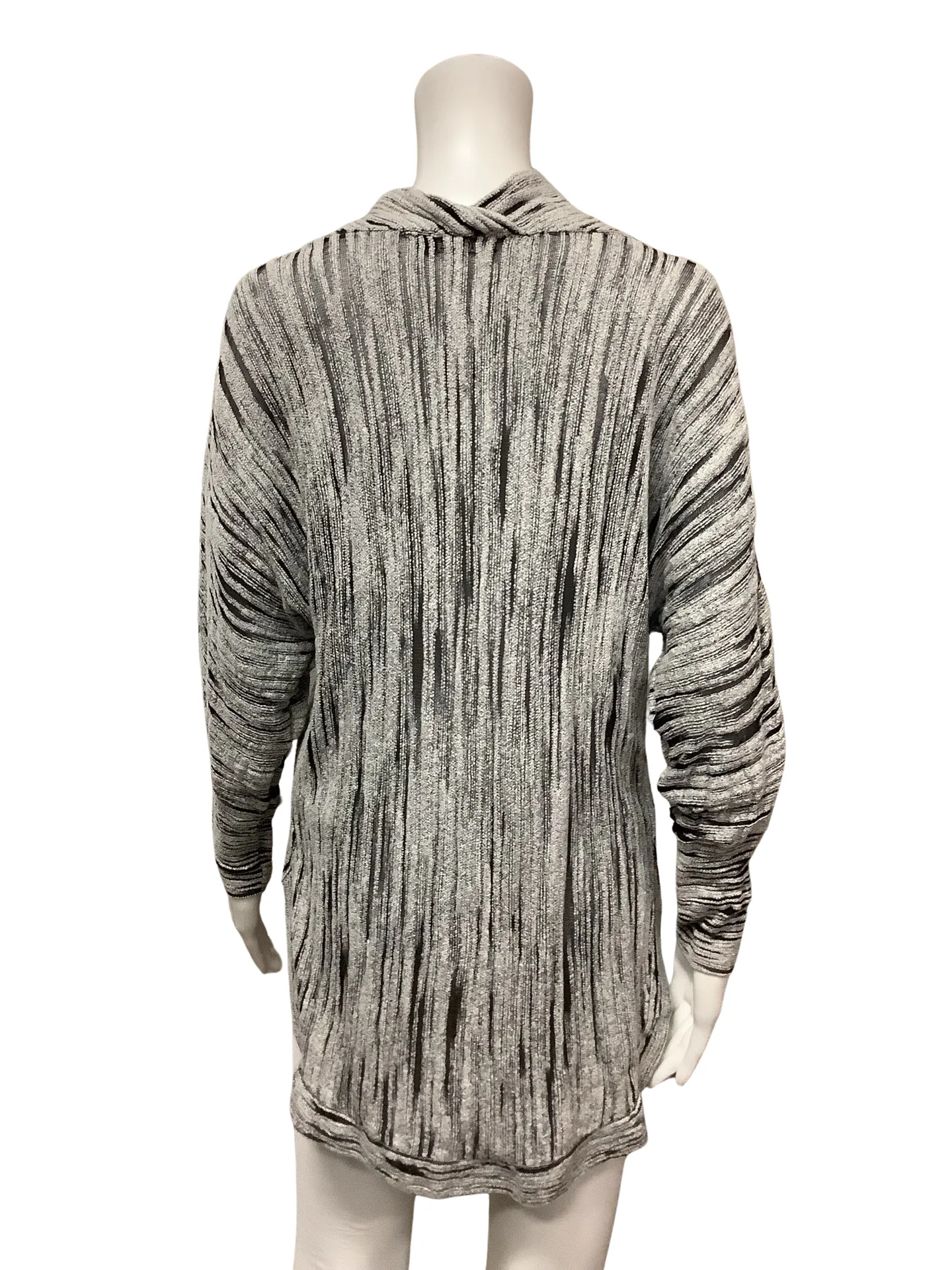 Nic   Zoe Women's Top Grey Cowl Neck Tunic Size: S