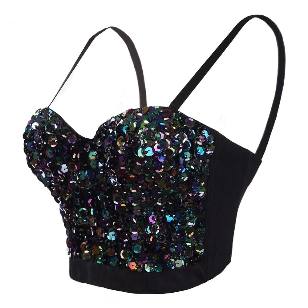 Night Club Crop Top