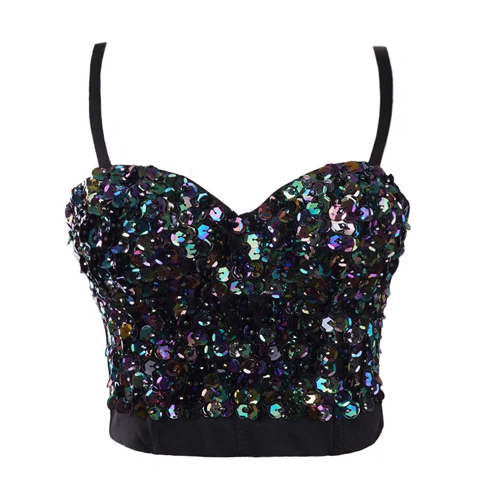 Night Club Crop Top