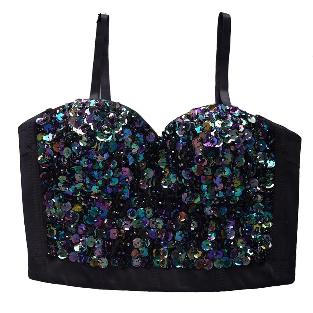 Night Club Crop Top