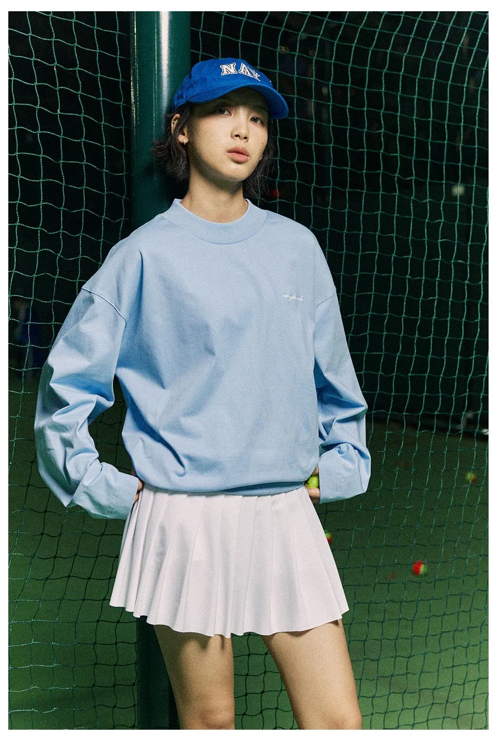 NORYBRAND レタープラッシュクルーネックTシャツ NGA003