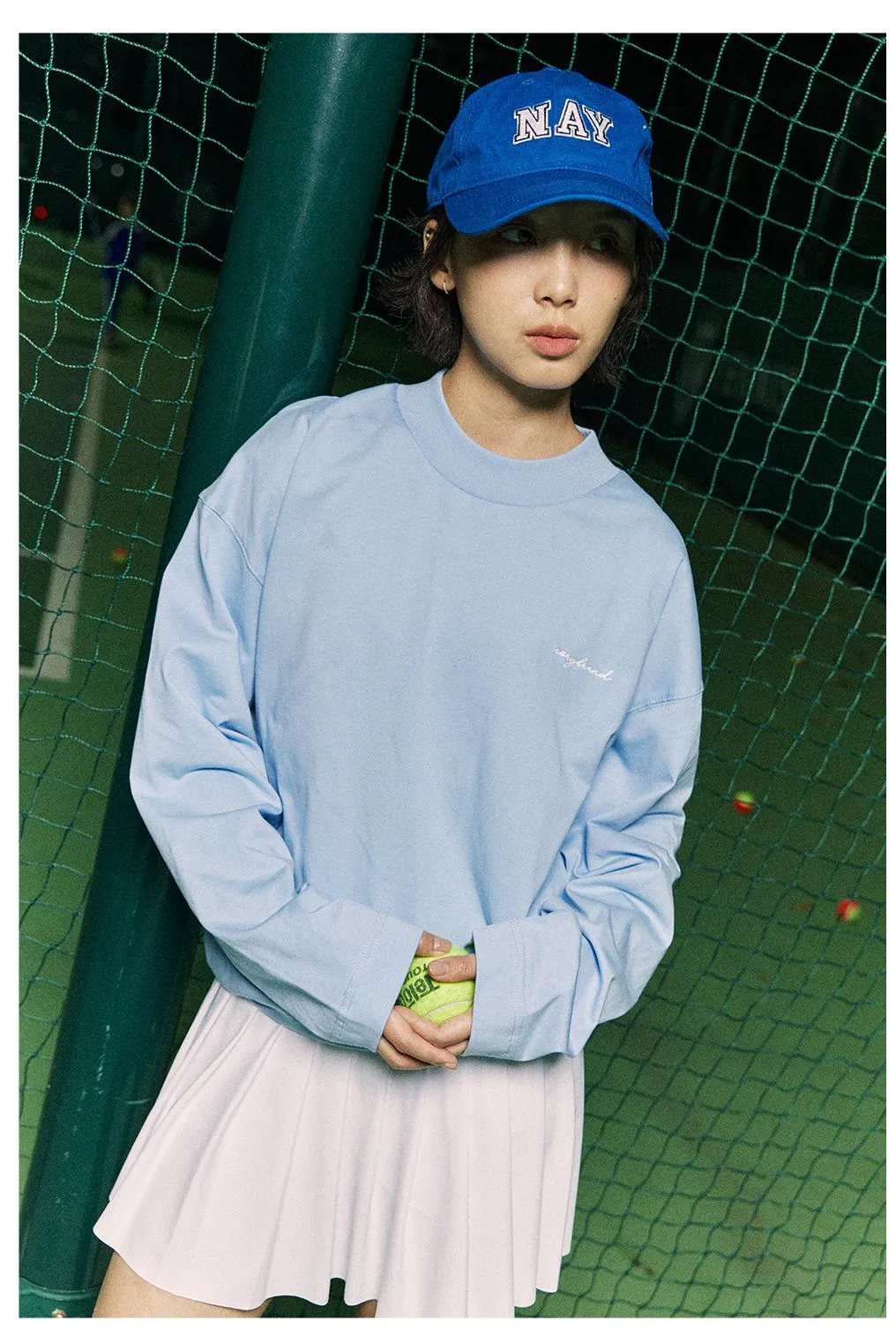 NORYBRAND レタープラッシュクルーネックTシャツ NGA003
