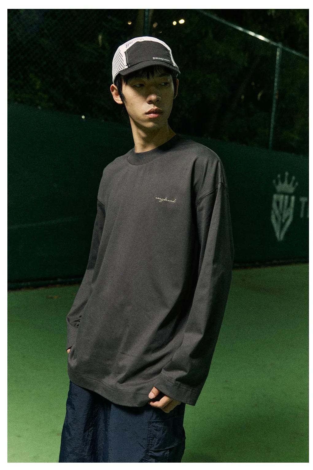 NORYBRAND レタープラッシュクルーネックTシャツ NGA003