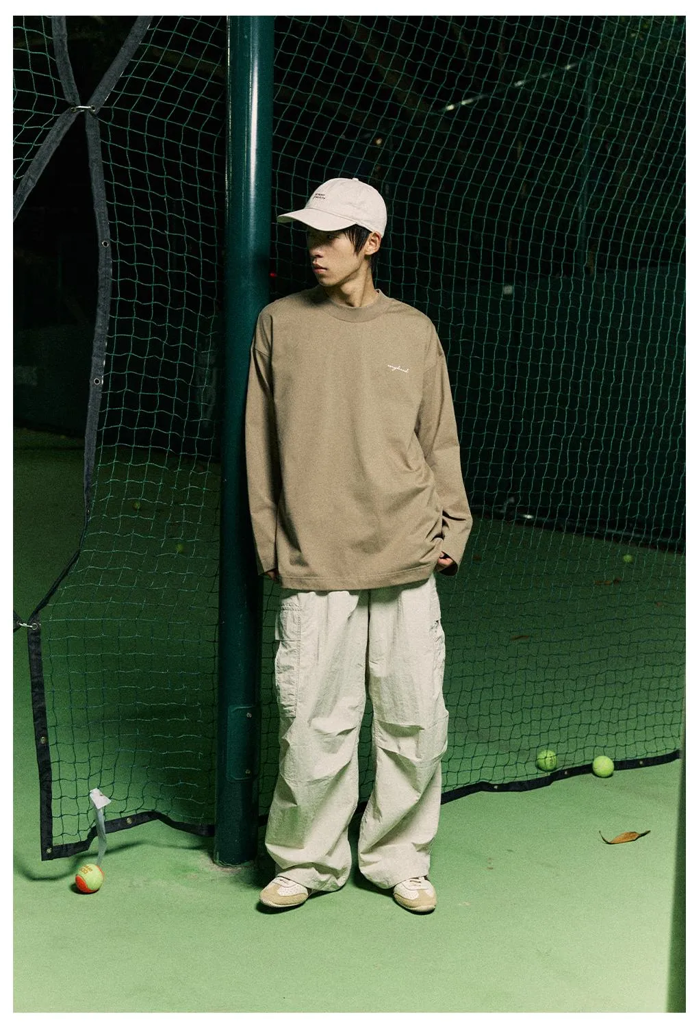 NORYBRAND レタープラッシュクルーネックTシャツ NGA003