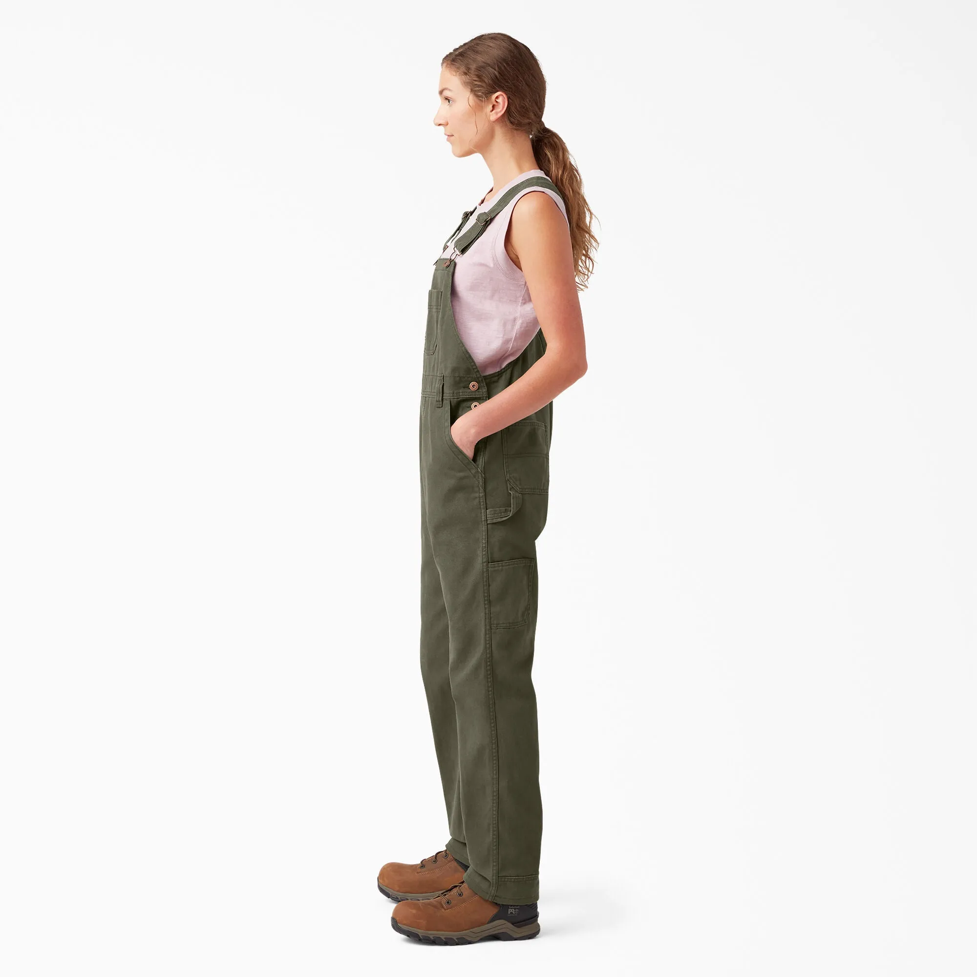 Overalls - Dickies Women's Relaxed Fit Bib Overalls, FB206