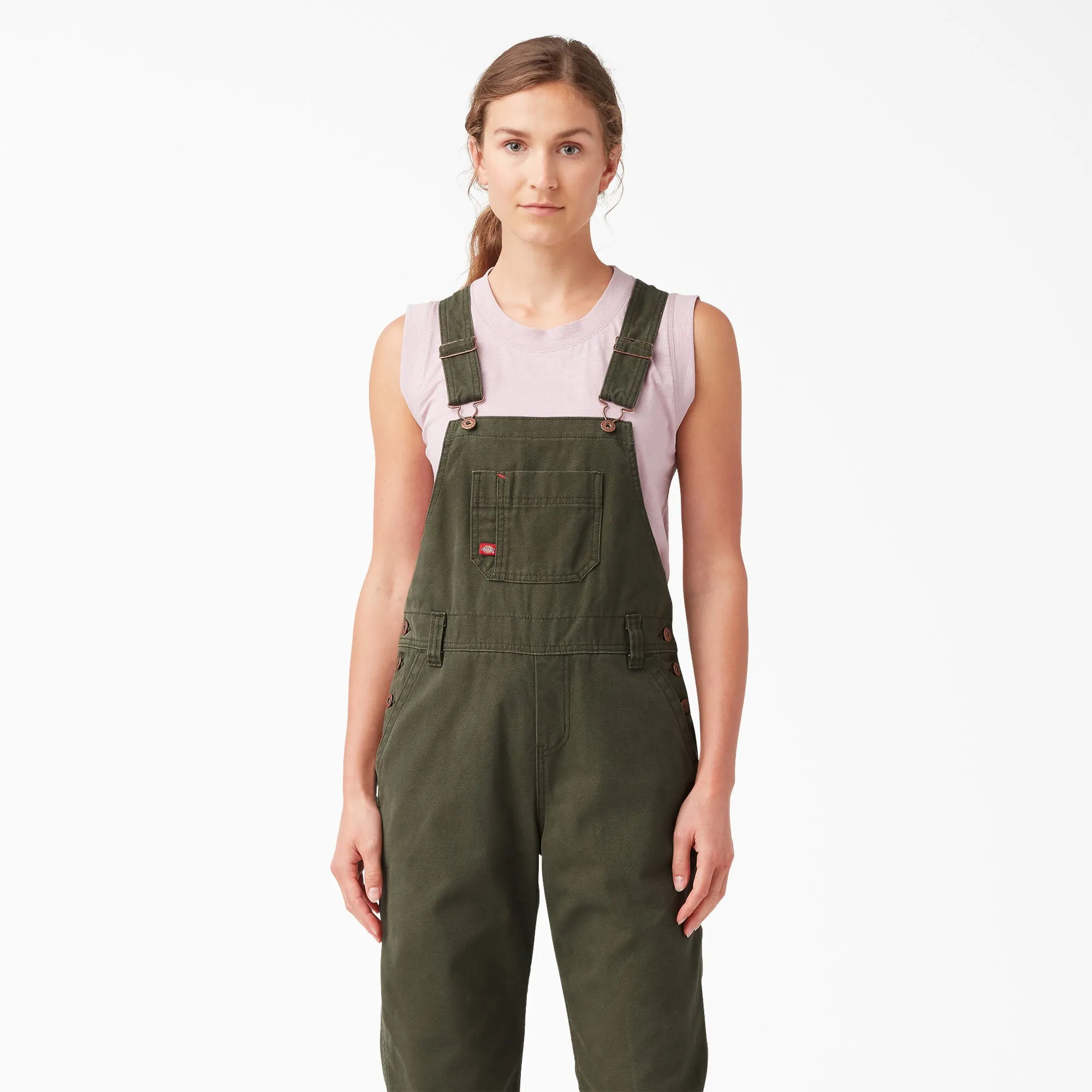 Overalls - Dickies Women's Relaxed Fit Bib Overalls, FB206