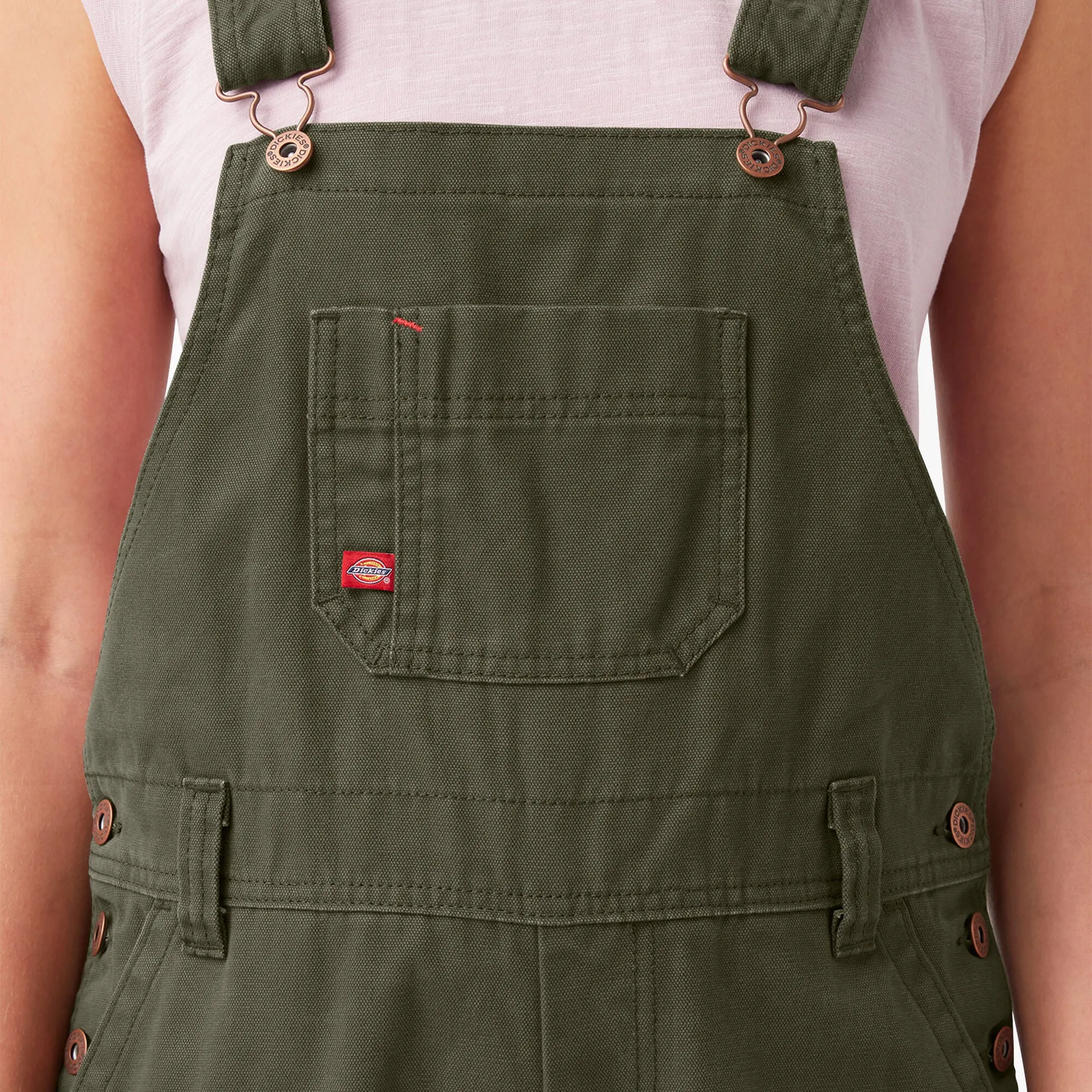 Overalls - Dickies Women's Relaxed Fit Bib Overalls, FB206