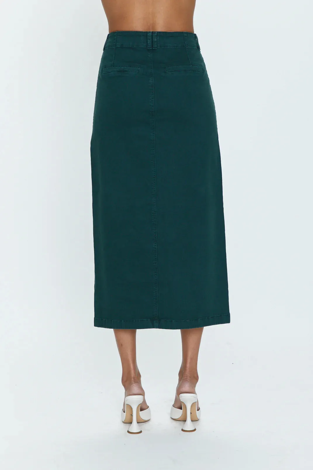 Pamela Utility Skirt in Pine