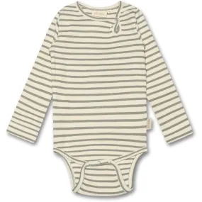 Petit Piao Green shadow Body Modal Striped