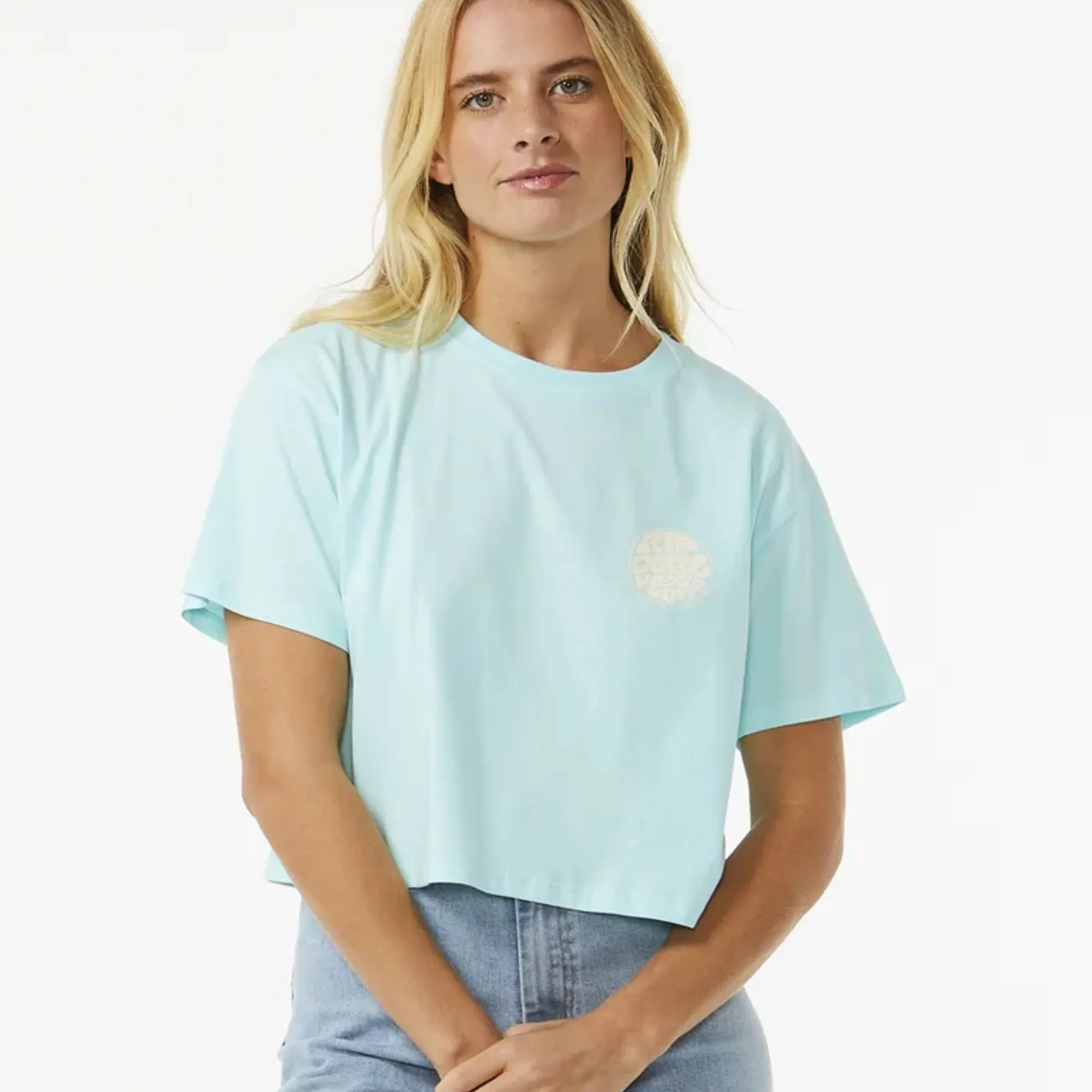 Ripcurl Women's Wettie Icon Crop Tee
