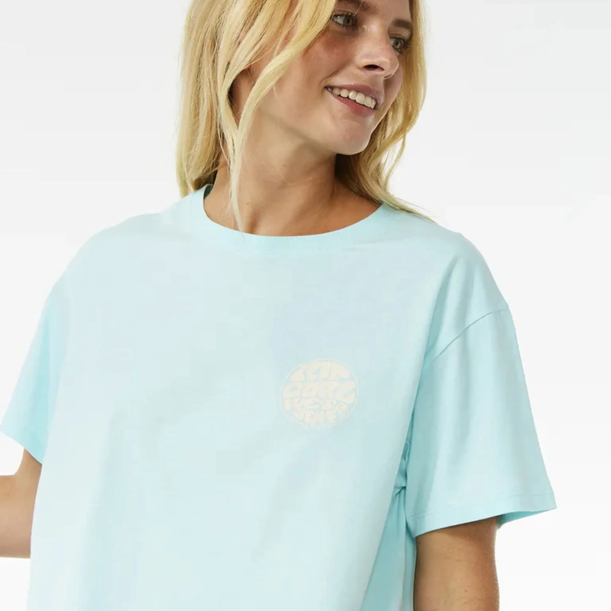 Ripcurl Women's Wettie Icon Crop Tee