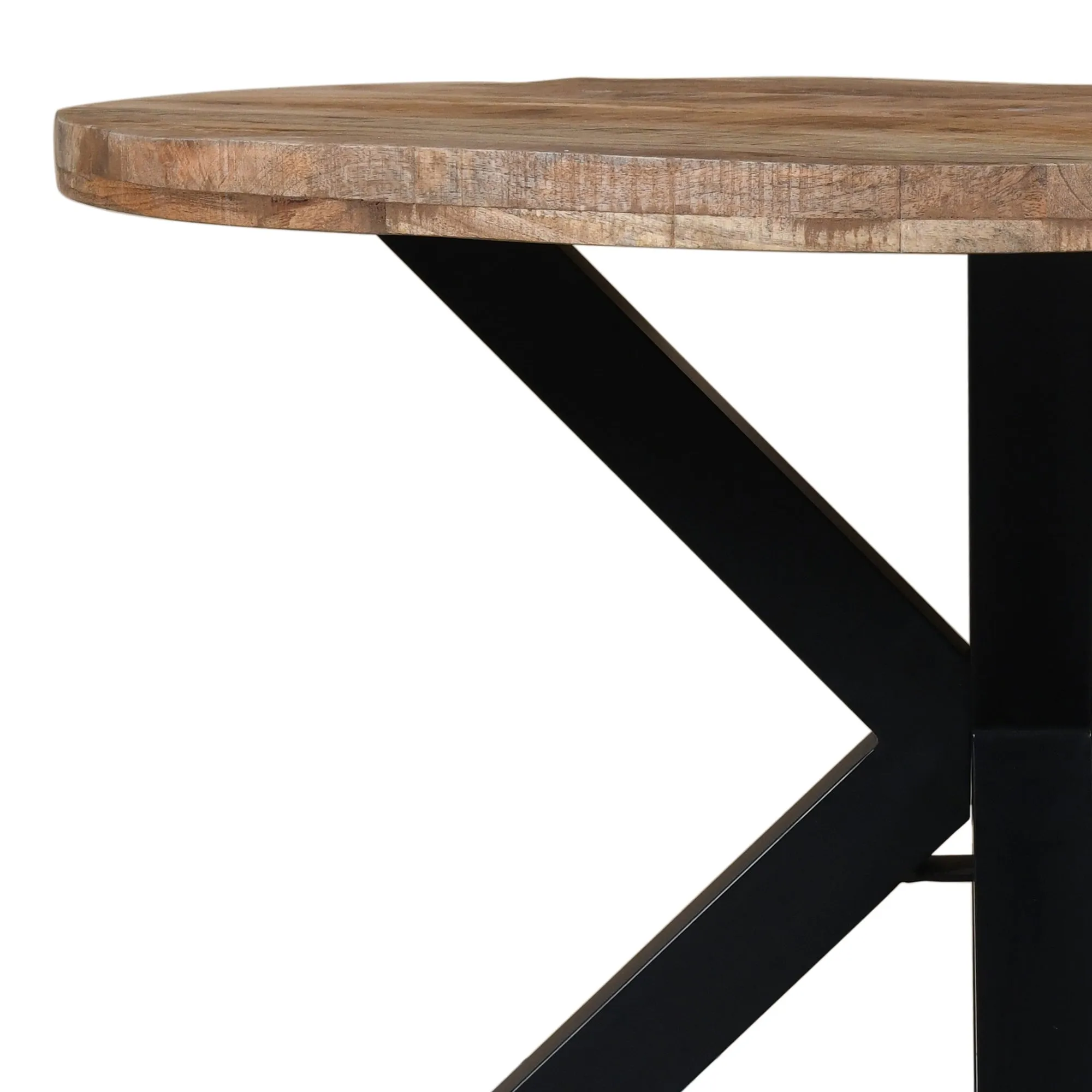 Round Dining Table Arhan Solid Wood