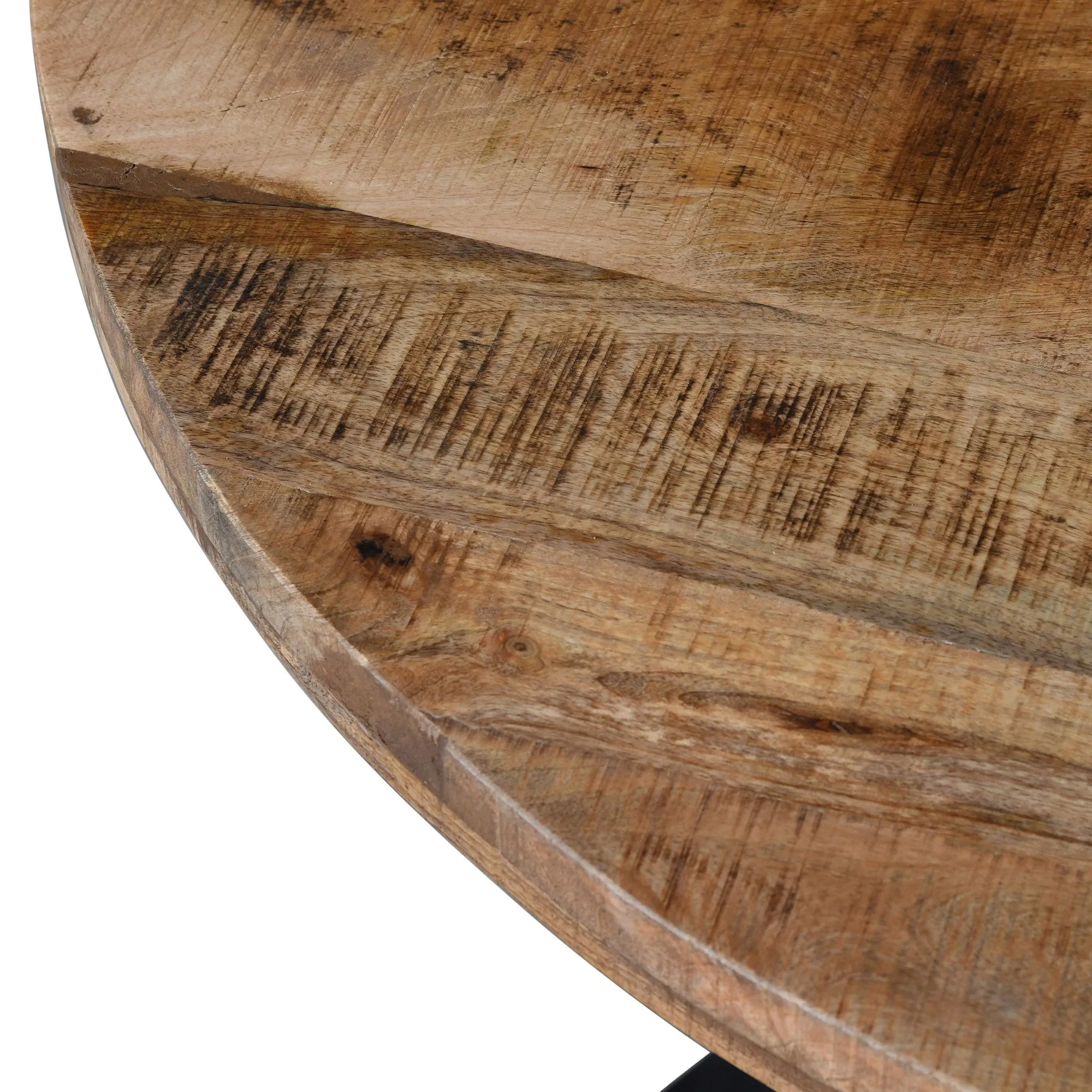 Round Dining Table Arhan Solid Wood