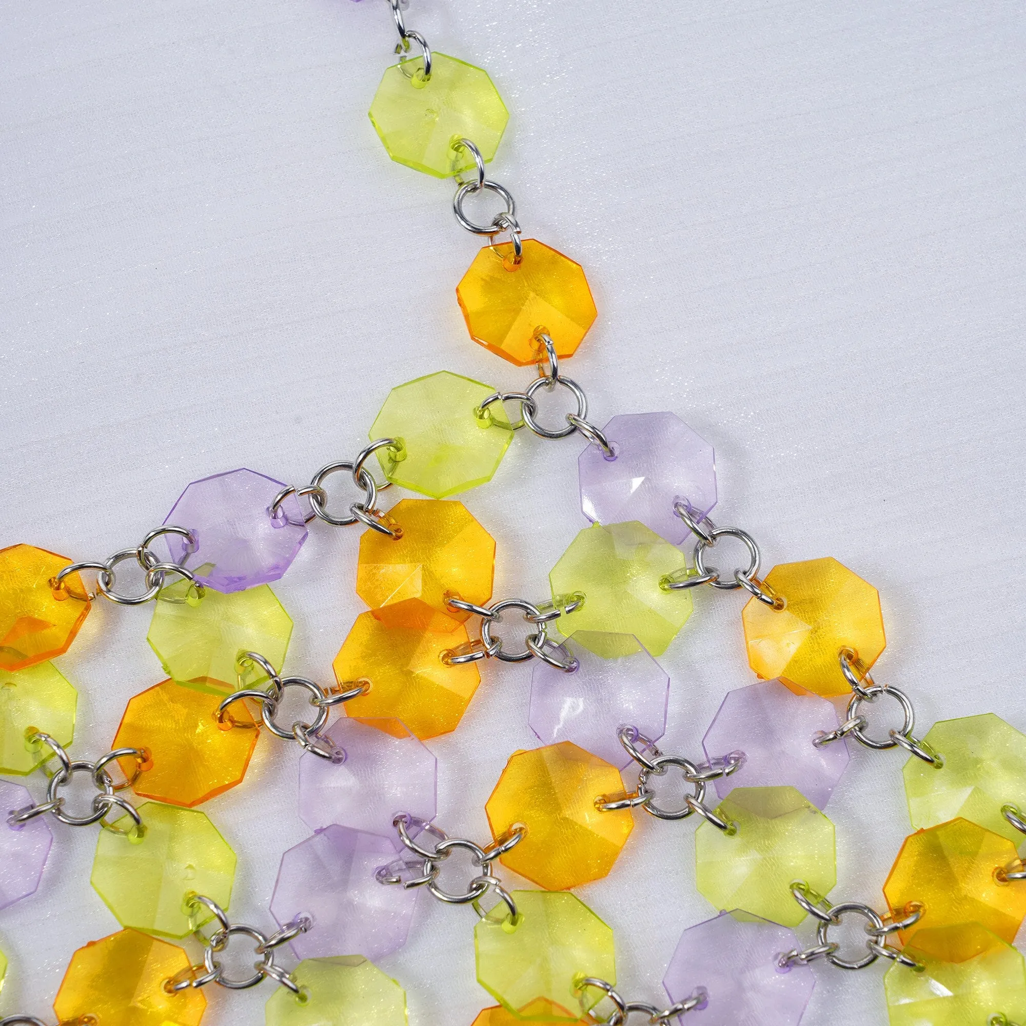 Sexy Acrylic Crystal Masquerade Short Chain