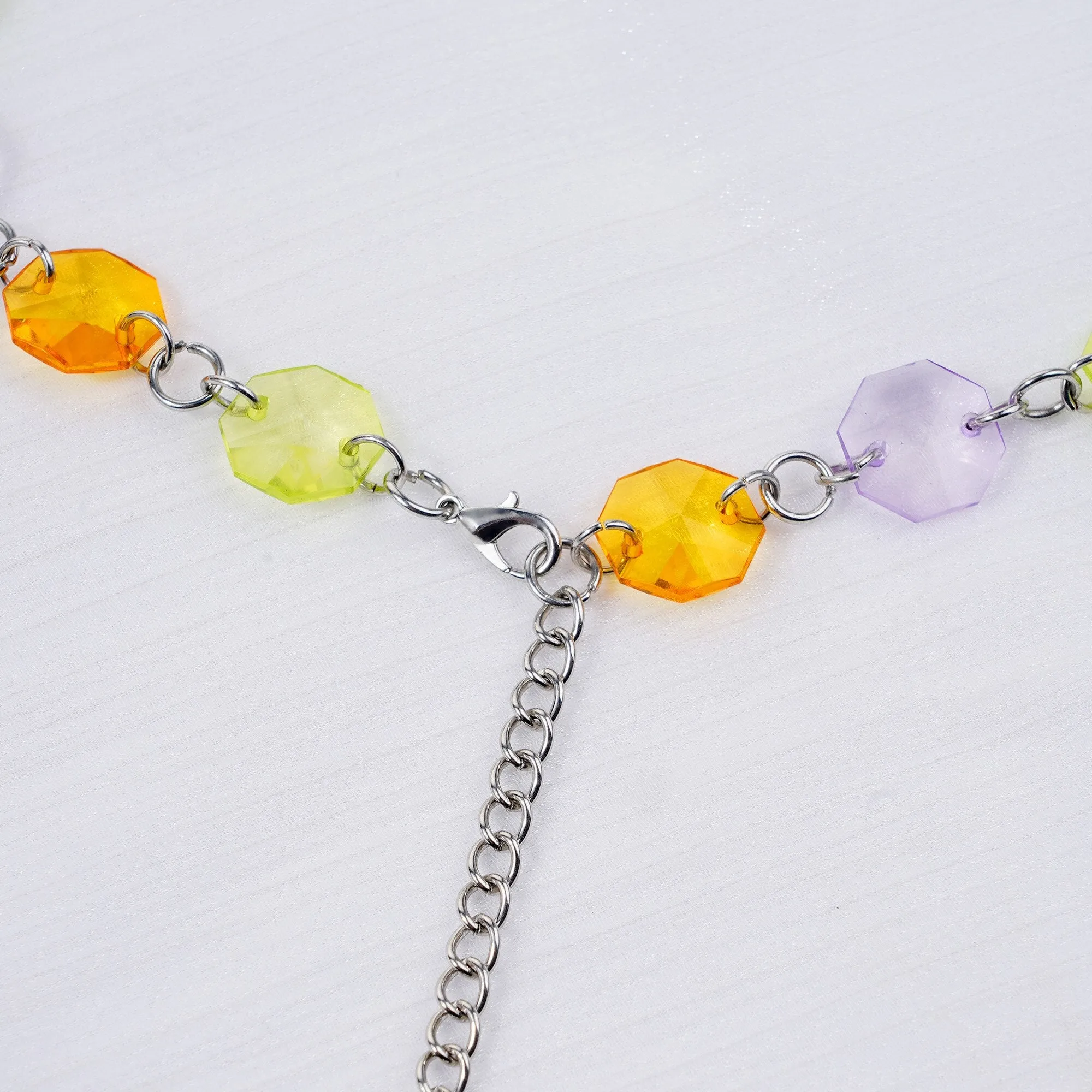 Sexy Acrylic Crystal Masquerade Short Chain