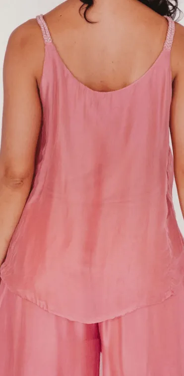 Silk Tank Top by Made in Italy