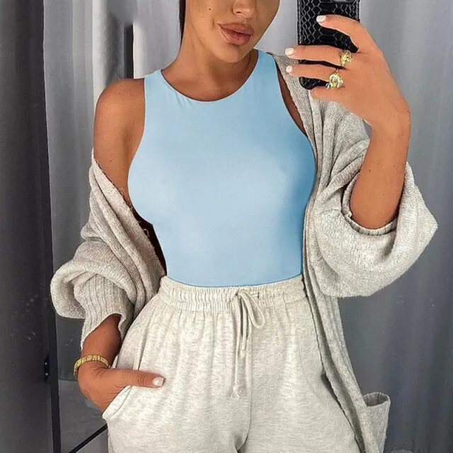 Sleeveless Bodysuit