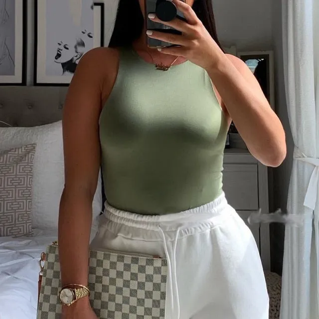 Sleeveless Bodysuit