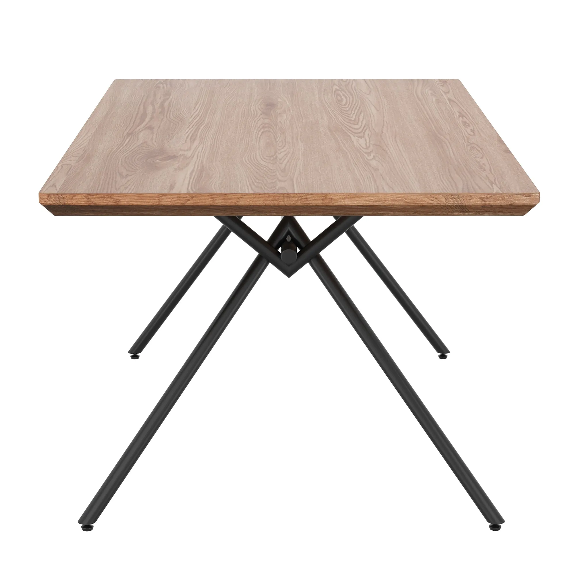 Square Dining Table Bronx Natural Wood