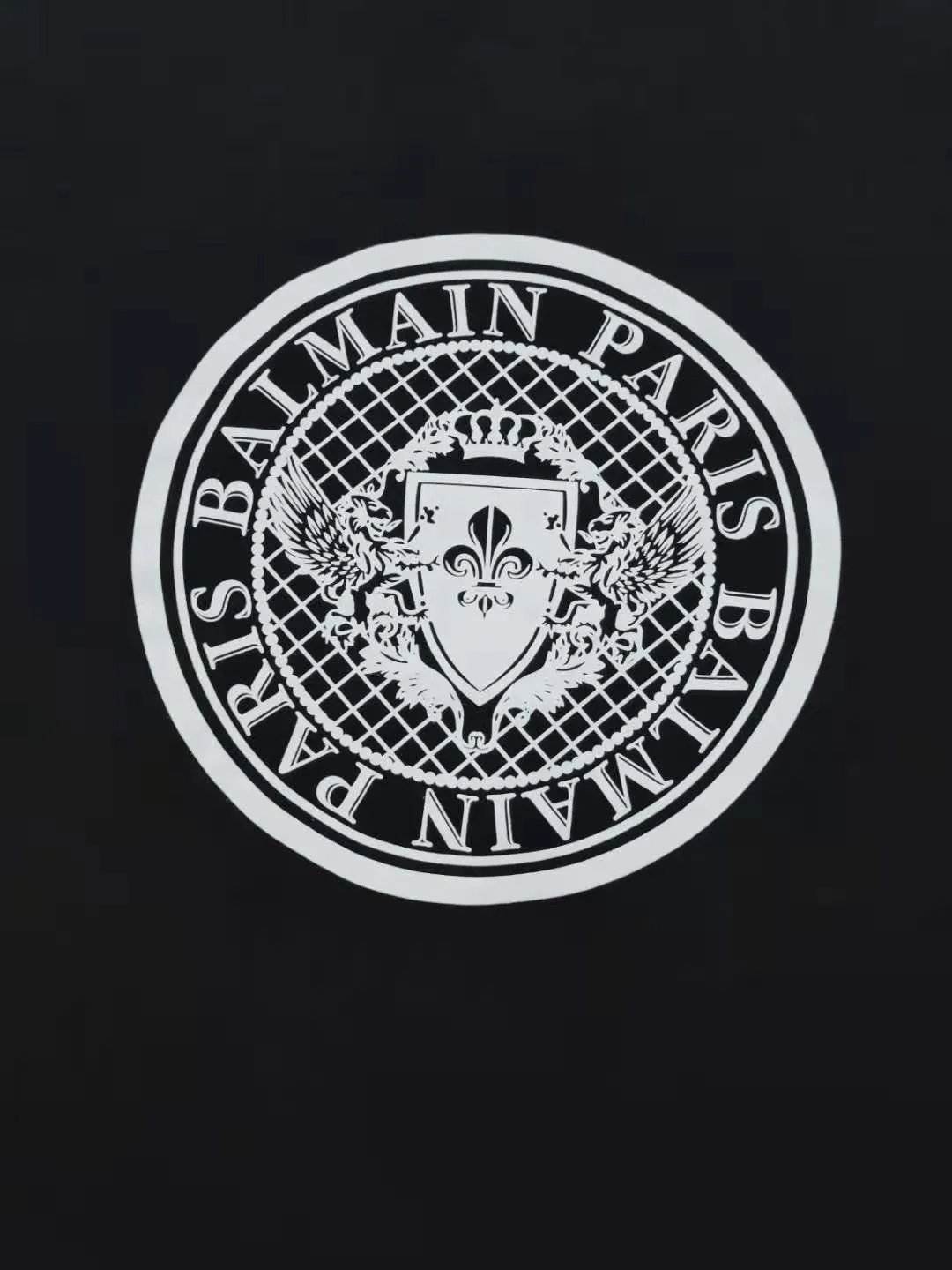 T Shirt Balmain Spring/Summer Cotton Short Sleeve Loose-Fitting Casual T-shirt