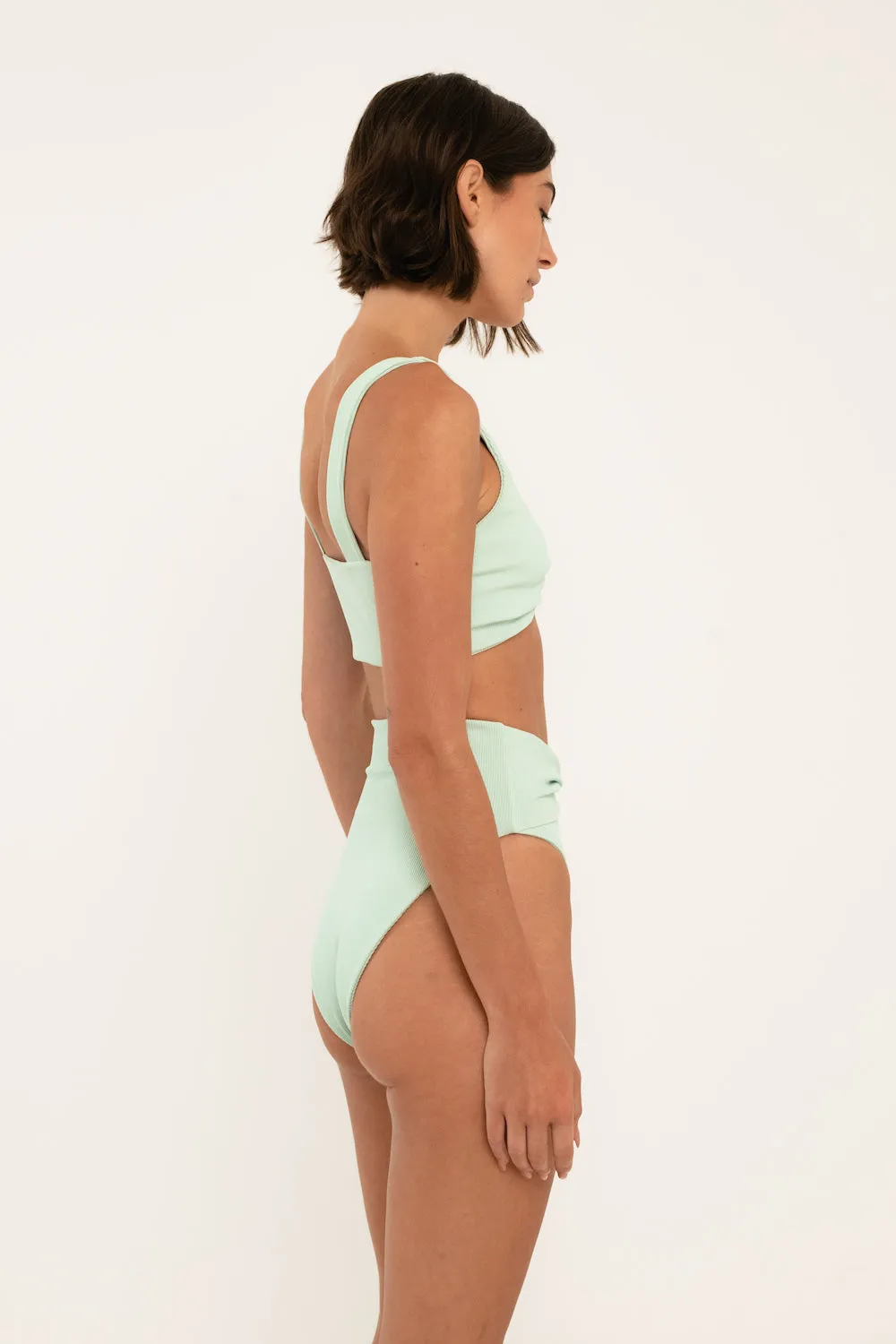 Tess Top // Seafoam (ribbed)