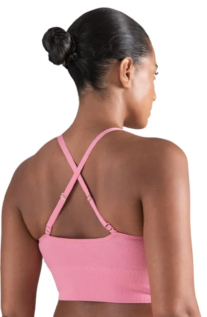 The TENCEL™ Seamless Bralette Rose Pink
