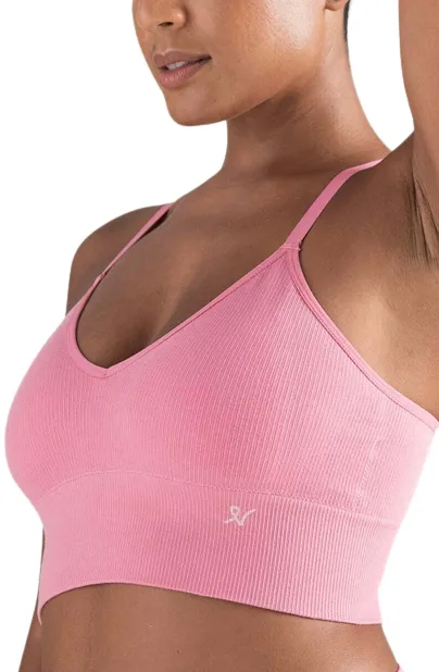 The TENCEL™ Seamless Bralette Rose Pink