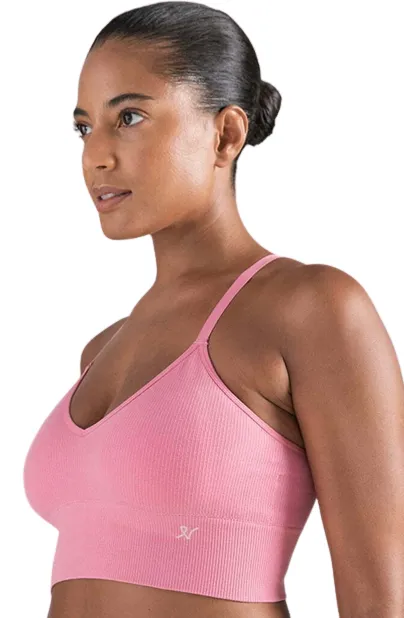 The TENCEL™ Seamless Bralette Rose Pink