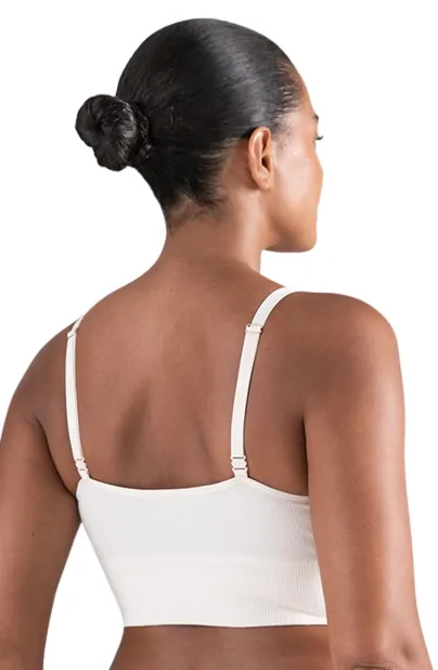 The TENCEL™ Seamless Bralette White Sand