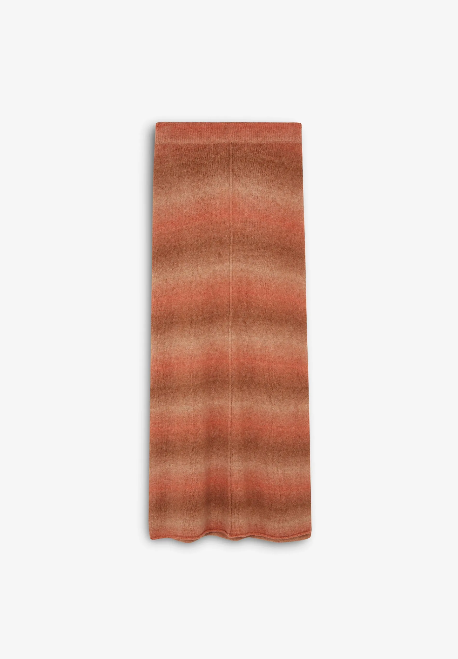 TIE-DYE KNIT MIDI SKIRT