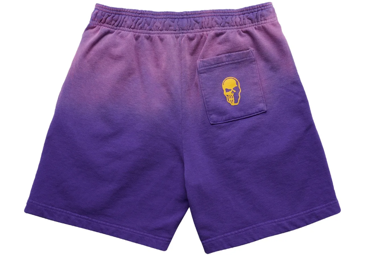 Warren Lotas LA Lakers Flaming Shorts