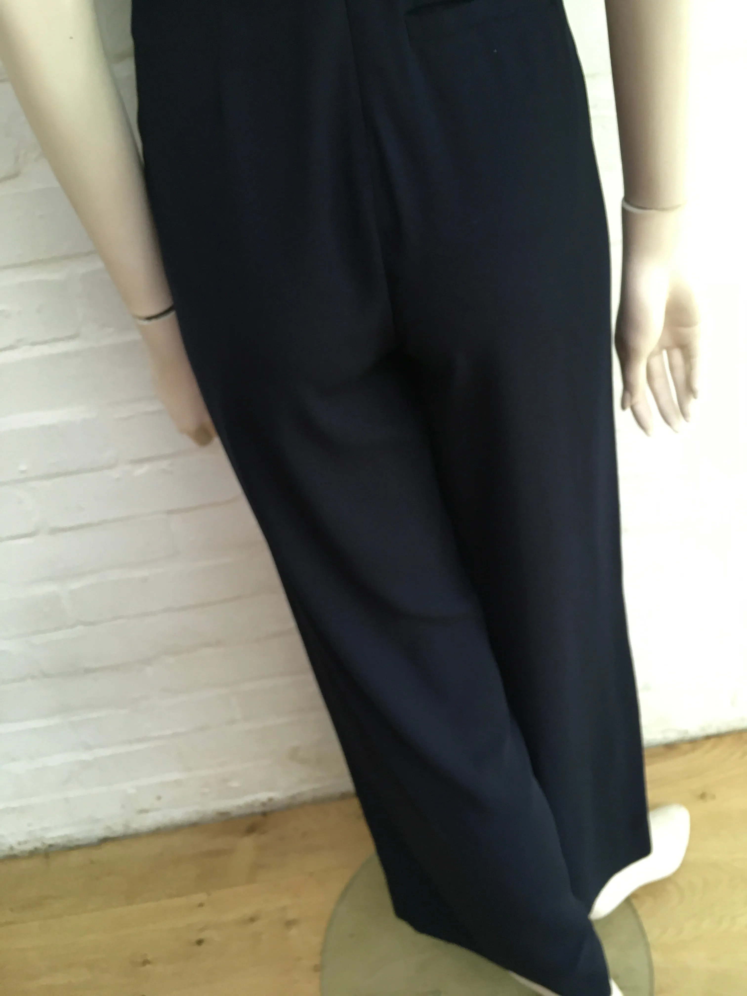 Whistles Juliana Navy Blue Jumpsuit Size UK 6 US 2 ladies