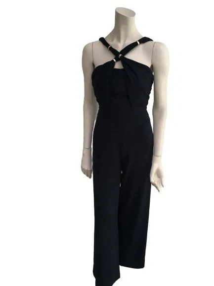 Whistles Juliana Navy Blue Jumpsuit Size UK 6 US 2 ladies