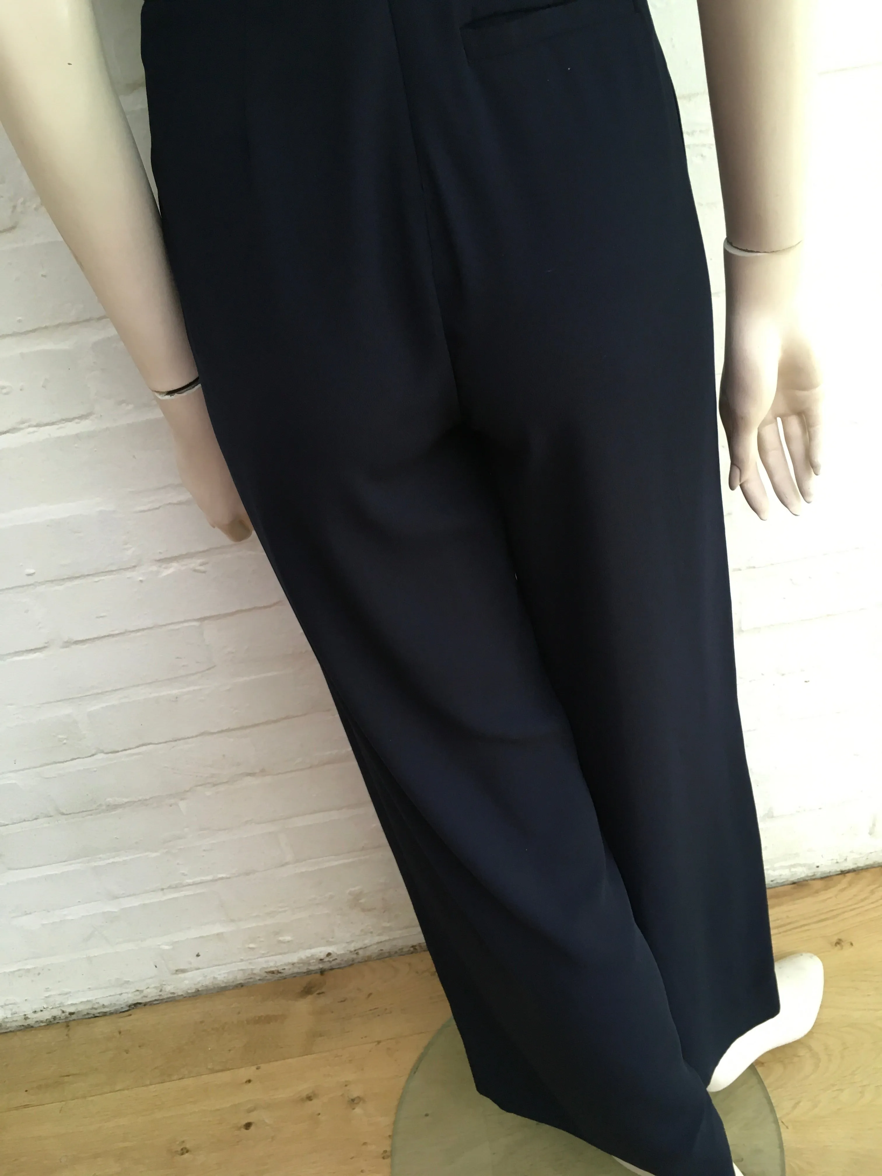 Whistles Juliana Navy Blue Jumpsuit Size UK 6 US 2 ladies
