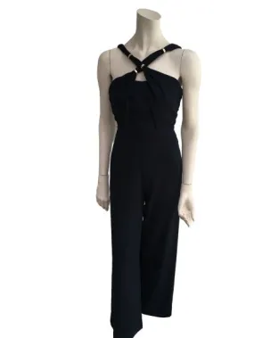 Whistles Juliana Navy Blue Jumpsuit Size UK 6 US 2 ladies
