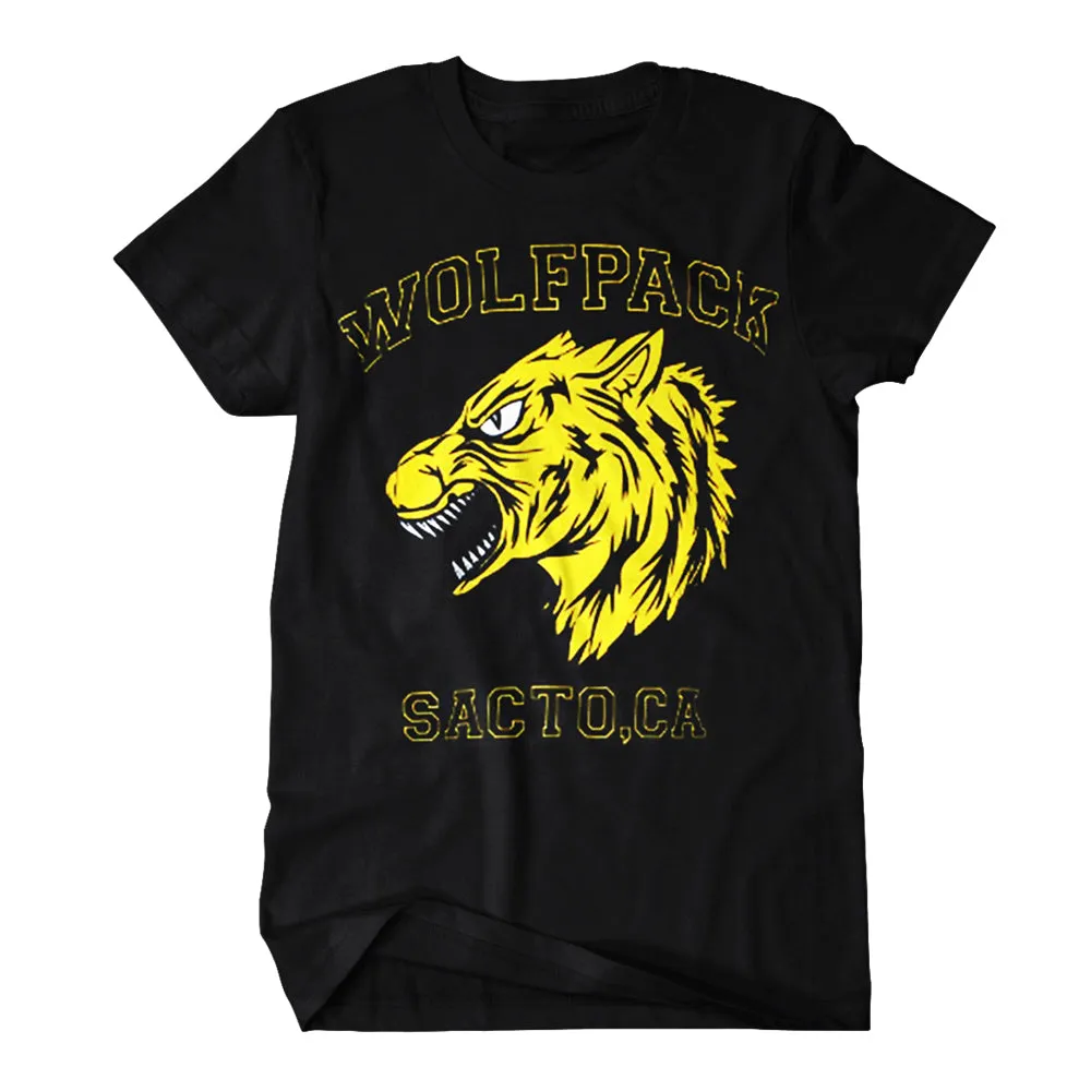 Wolf Head Black T-Shirt